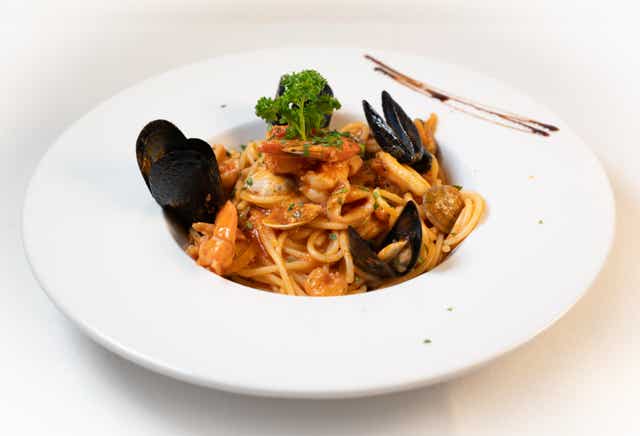 Spaghetti with Seafood